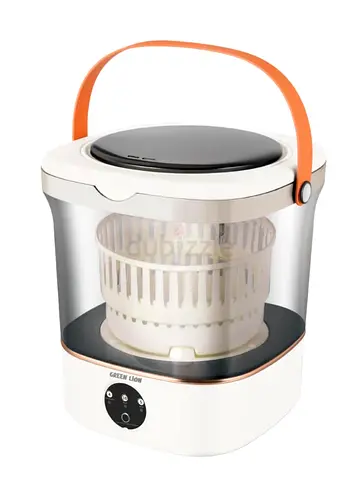 Portable Electric Mini Washing Machine / Baby Bottle Spinner - Compact Spin Dryer
