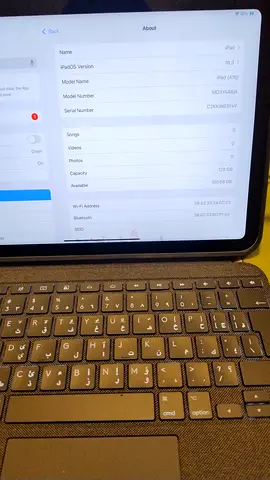 iPad A16 – 128GB | Excellent Condition with Keyboard cover