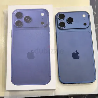 I phone 17 pro max 512 gb just active 0 cycle