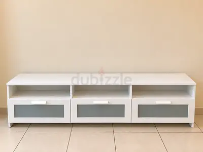 Tv bench stand (white)