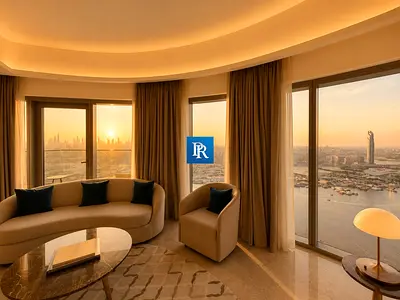 2 Bedroom Apartment for Sale | Address Harbour Point | Burj Khalifa View
