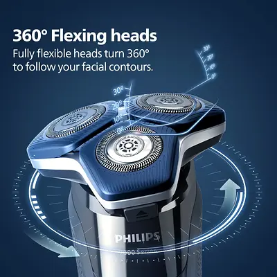 Philips 3-Head Rotary Electric Shaver — Wet And Dry electric shaver S7885/50