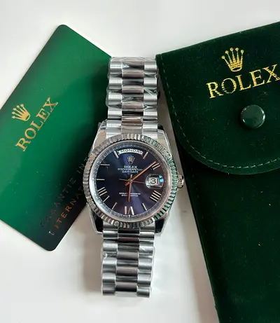 Rolex Day-Date 40 (Reference 228239) crafted in 18k super master quality swing machine 🇨🇭white gol