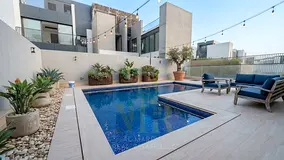 Luxury corner villa for sale in Al Zorah | 5 master bedrooms with a private pool at an exceptional p