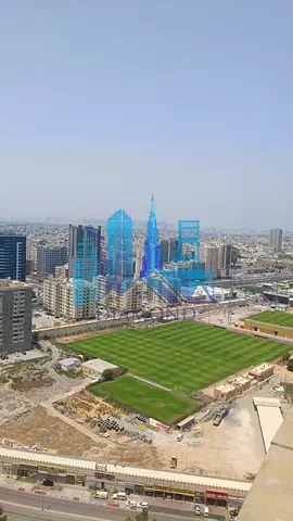 City & Full Sea View Big Size 2 BHK Apartment For Rent in Horizon Tower, Ajman