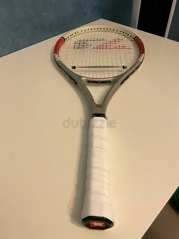 Joerex tennis racquet with 2 new overgrips and stabilizer