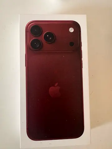 18 Pro max 256 gb burgandy
