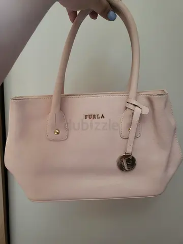 Authentic Light pink Furla tote bag - good condition