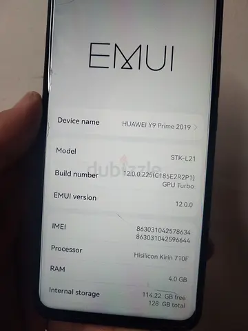 HUWAWI Y9 PRIME 2019 FOR SALE 128GB 4GB RAM POP CAMRA CLEAN PICE