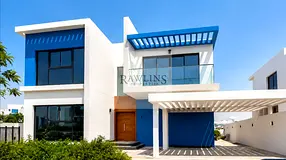 6BR Villa | Santorini DAMAC Lagoons | Park & Pool Access