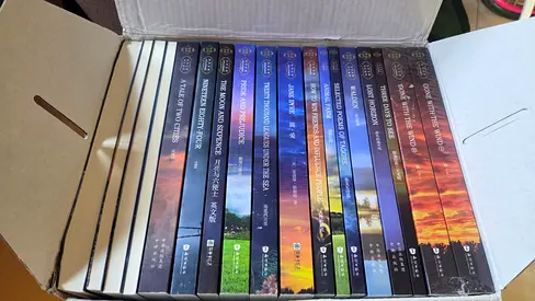 The Old Man and  the sea and more 18 books