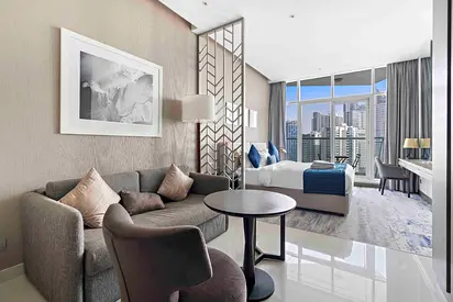 Monthly Studio Stylish Damac Prive Business Bay