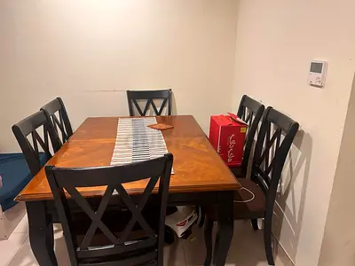 Table and chairs