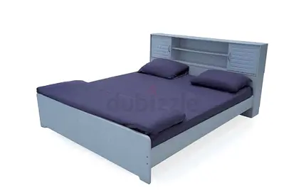 Brand new wooden king size 180×200 cm wooden bed with medical Matrress Available