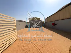 3,000 Sq. Ft. Yard for Rent in Al Sajaa | Office, Kitchen & Bathroom | Practical Space
