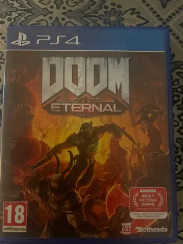 Doom Eternal (PS4) - Complete Case, Like New