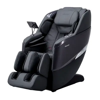 SL-Track Full Body Massage Chair with 3D Rollers and Zero Gravity - Dark Grey/Light Grey
