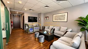 Turnkey Office for Rent in Bayswater Bay | Furnished + 1 Parking | AED 140K/Year