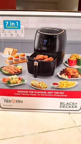 Black+Decker 7-in-1 AeroFry Air Fryer (Model AF3538-B5) - Brand New, never used.