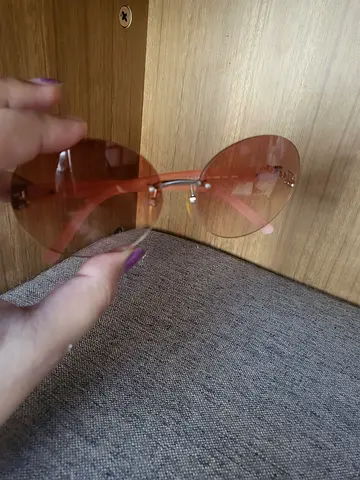 Authentic Pink Celine rimless gradient sunglasses - gently used