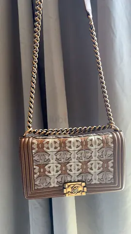 Chanel gold big bag