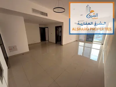 Two master bedrooms, 3 bathrooms, spacious layout, balcony, central air conditioning, direct access