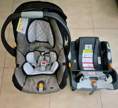 Infant Car Seat with Base - Good Condition Chico brand