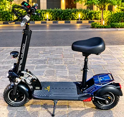 Khugo E10 pro Electric Scooter with Seat - Good Condition