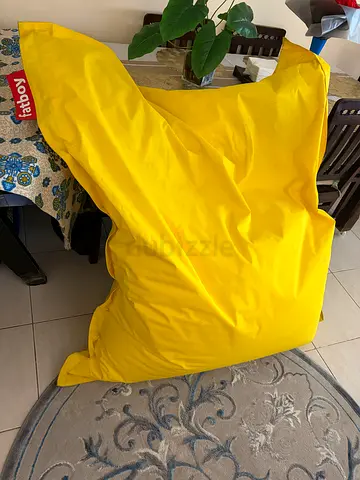 Fatboy original beanbag 140x180 cm yellow excellent condition
