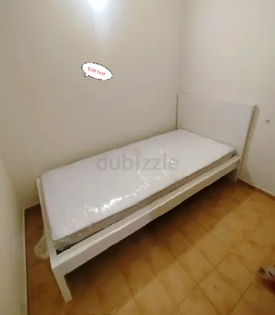 IKEA Malam single bed frame with IKEA mattress 90×200cm is available