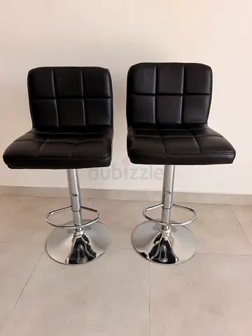 Leather Bar stools set of 2