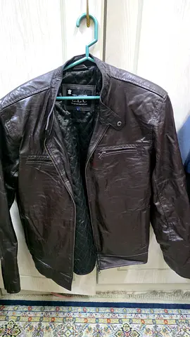 Brown Men’s Pure Leather Biker Jacket