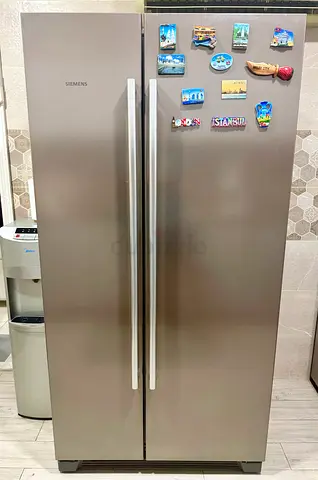 Siemens Side-by-Side Refrigerator - Stainless Steel,