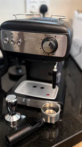 Noon Home Espresso Coffee Machine with Portafilter and Tamper