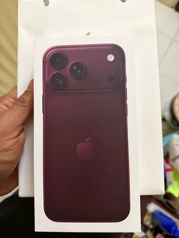 iPhone 18 Pro Max 256GB – Burgundy | UAE Version | Sealed TDRA