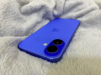 iPhone 16 (blue) - Good Condition (icloud locked)