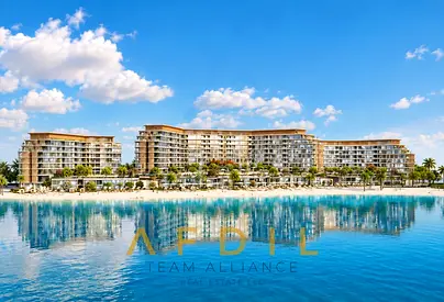 Aquamarine Beach Residences Tower B | Beachfront 1BR | Siniya Island