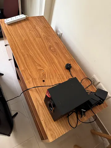 Wooden TV console