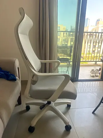 High level office chair — light grey, perfect quality,no any damage!