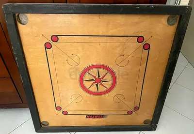 Wooden Carrom Board - Used, Good Playing Condition