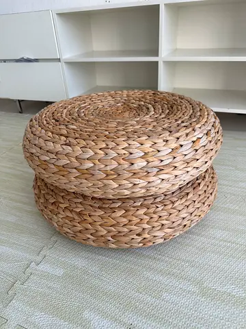 IKEA ALSEDA Woven Stool / Footstool – Natural Banana Fibre