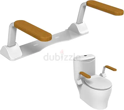 Toilet Safety Rails,Foldable Toilet Seat Riser with Handles
