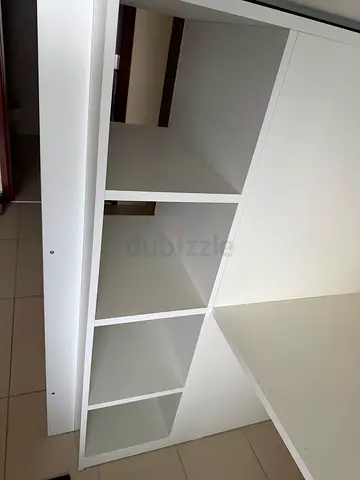 SMASTAD Bulk Bed 90*200 white with drawers