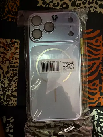 New clear protective case with camera ring for iPhone 17 pro max