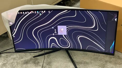BROKEN LCD PANEL - KTC 34inch Ultrawide Monitor