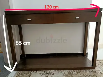Ikea Solid Wood Console Table