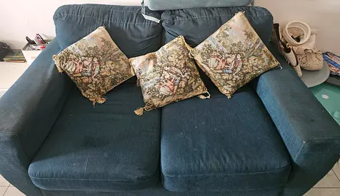 Sofa and chair