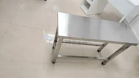 Stainless steel table