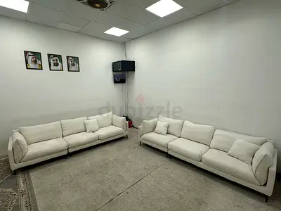 Perfect condition indigo living sofa set