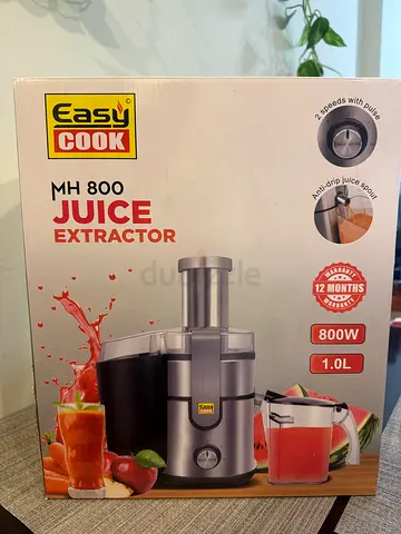 Easy Cook MH800 Juice Extractor - 800W, 1.0L (Like New)